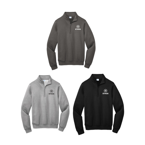 Port & Company Core Fleece 1/4-Zip Pullover Sweatshirt
