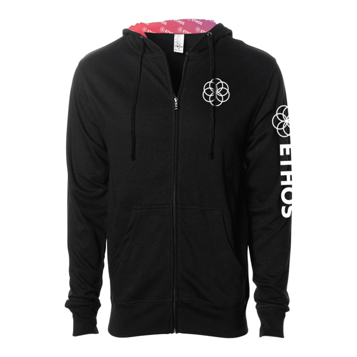 Independent Trading Unisex Midweight Zip Up